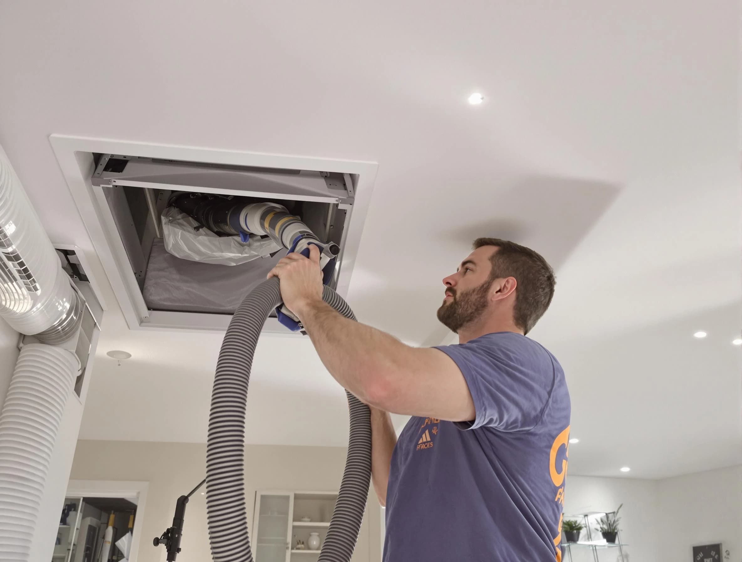 Precision indoor duct cleaning by La Vergne Air Duct Cleaning in La Vergne