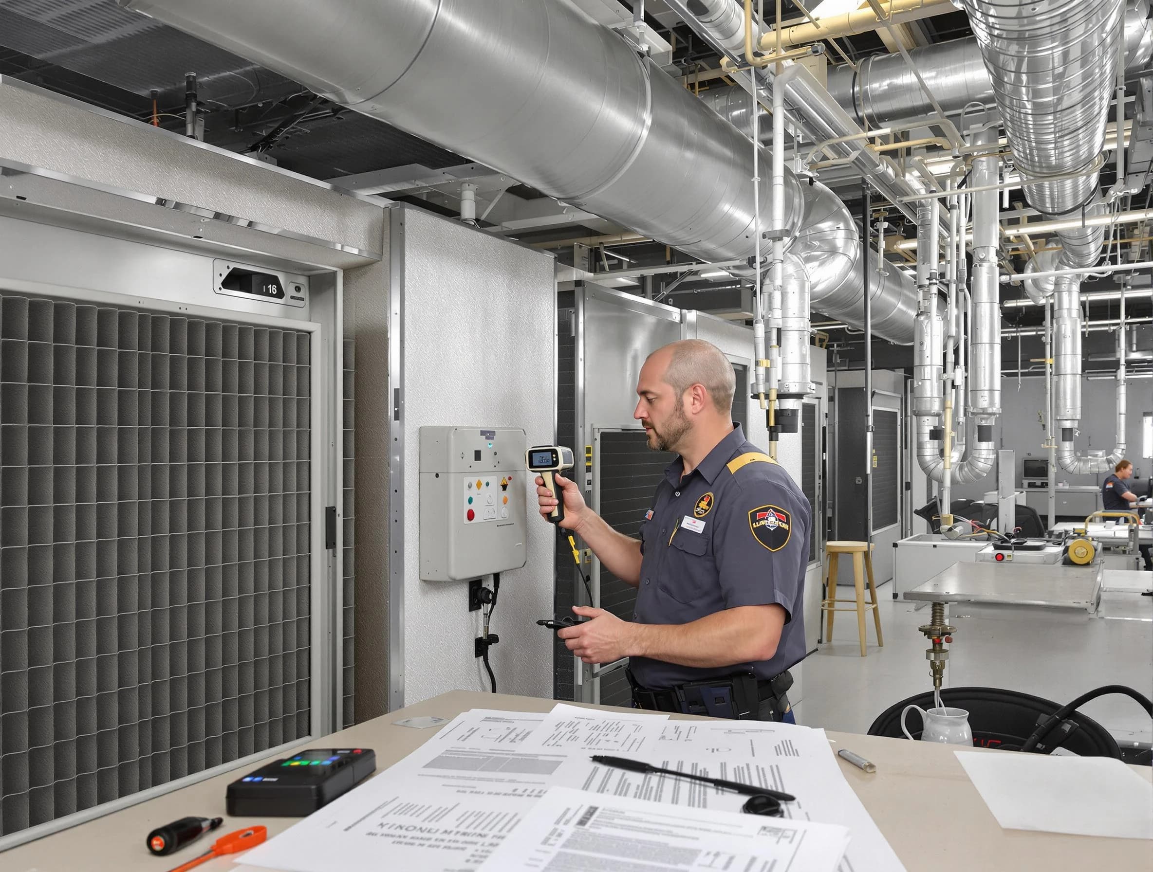 Professional filter system inspection by La Vergne Air Duct Cleaning in La Vergne