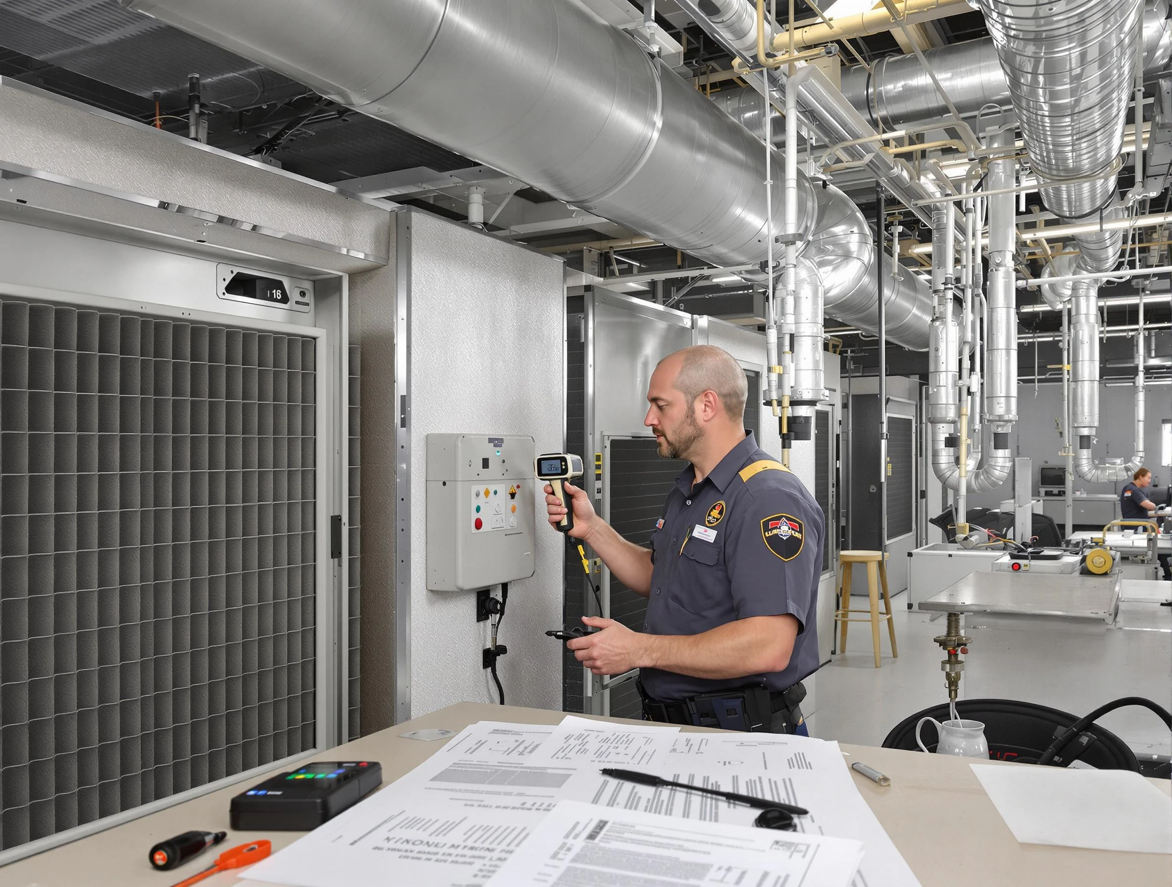 Professional filter system inspection by La Vergne Air Duct Cleaning in La Vergne