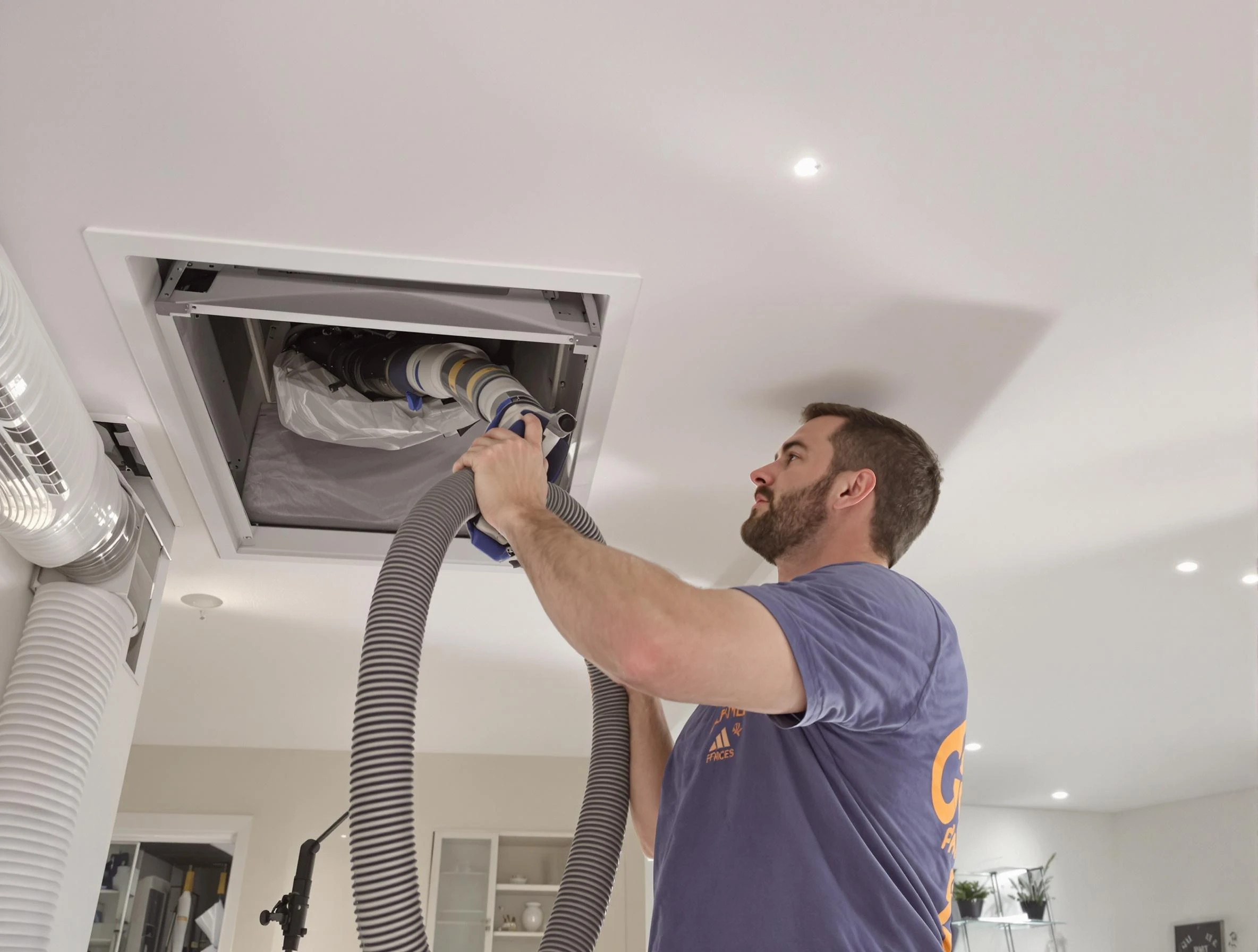 Precision indoor duct cleaning by La Vergne Air Duct Cleaning in La Vergne